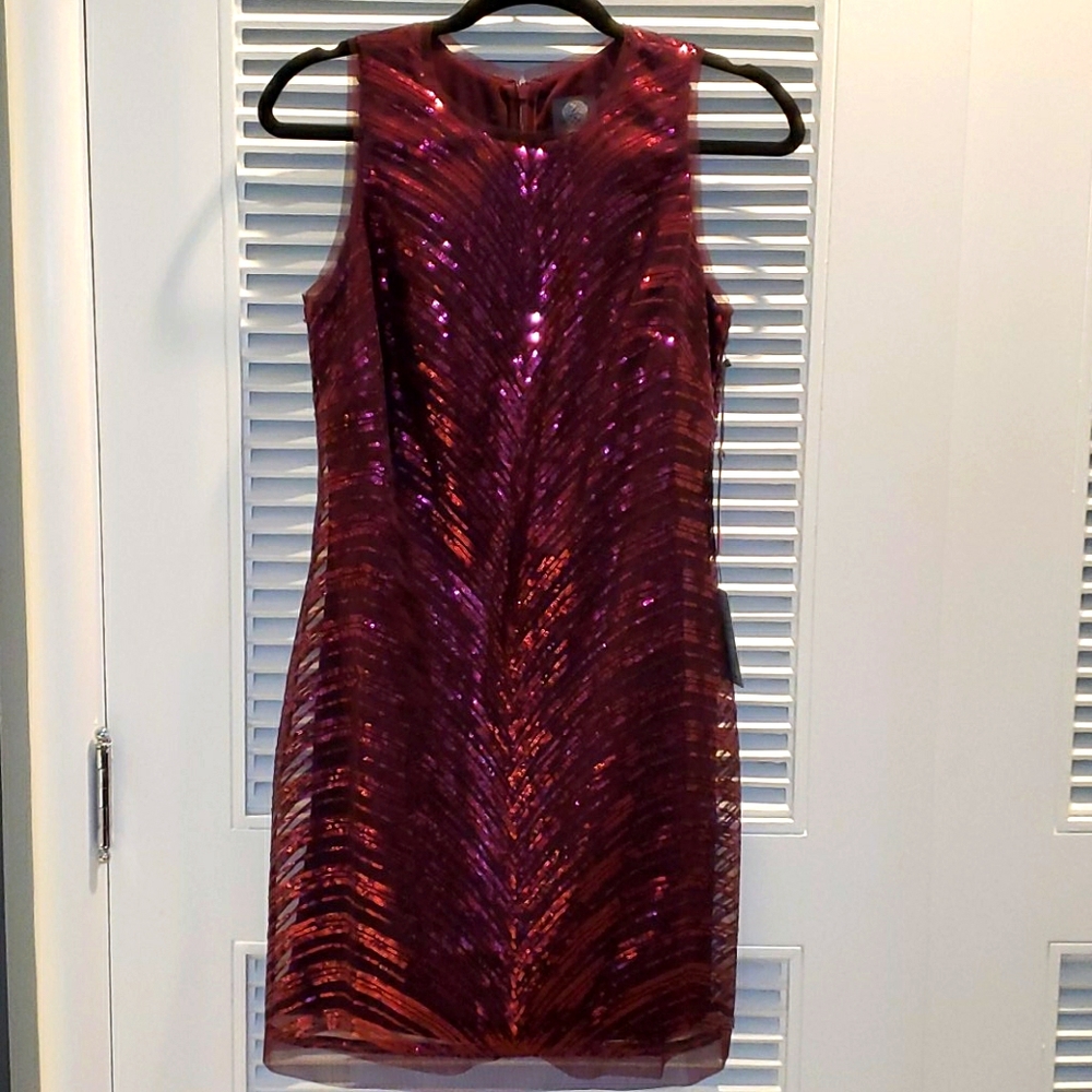Vince Camuto sequin cocktail dress